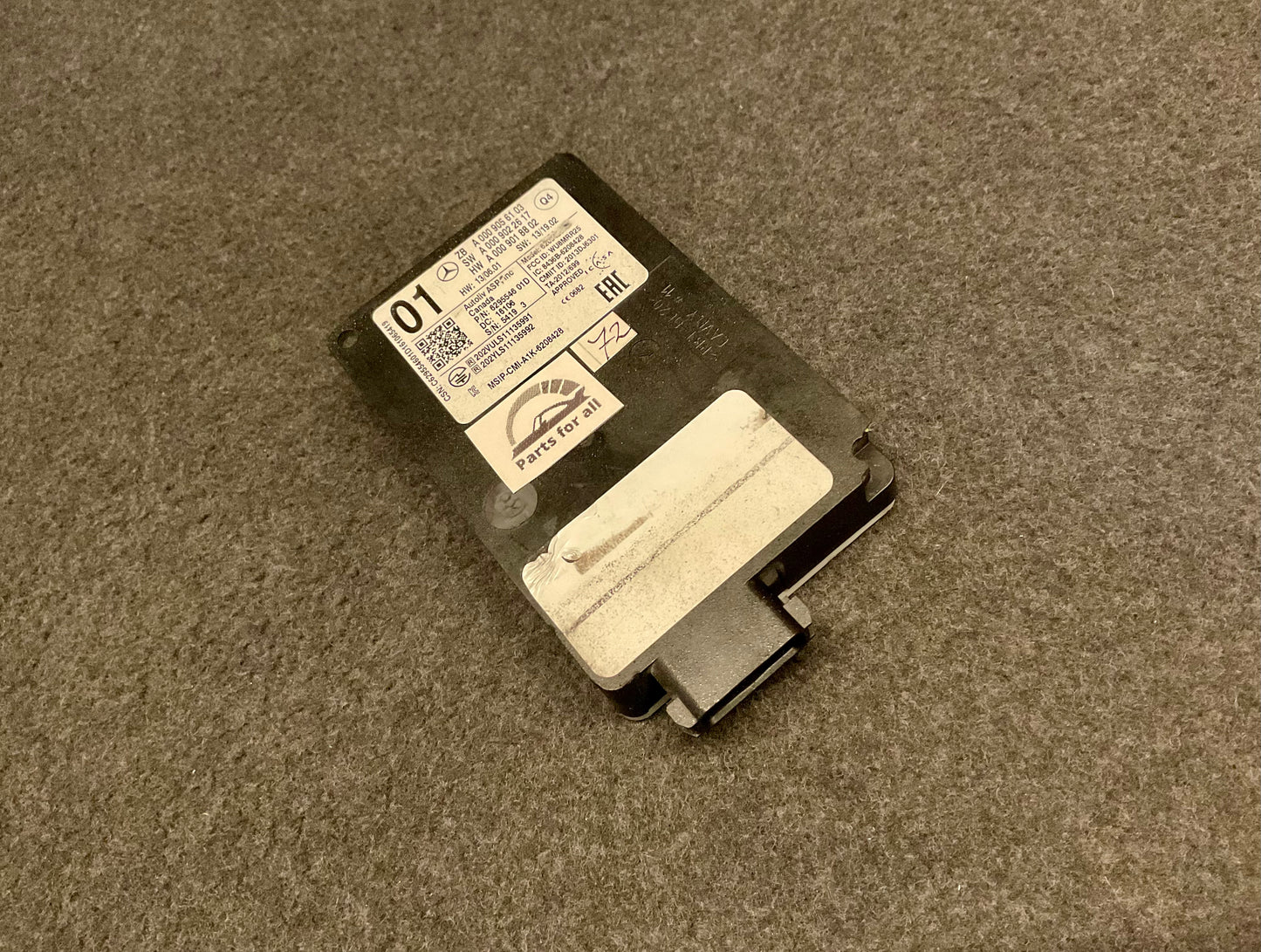 OEM Used Mercedes Blind spot sensor module (01) A0009056103 #72
