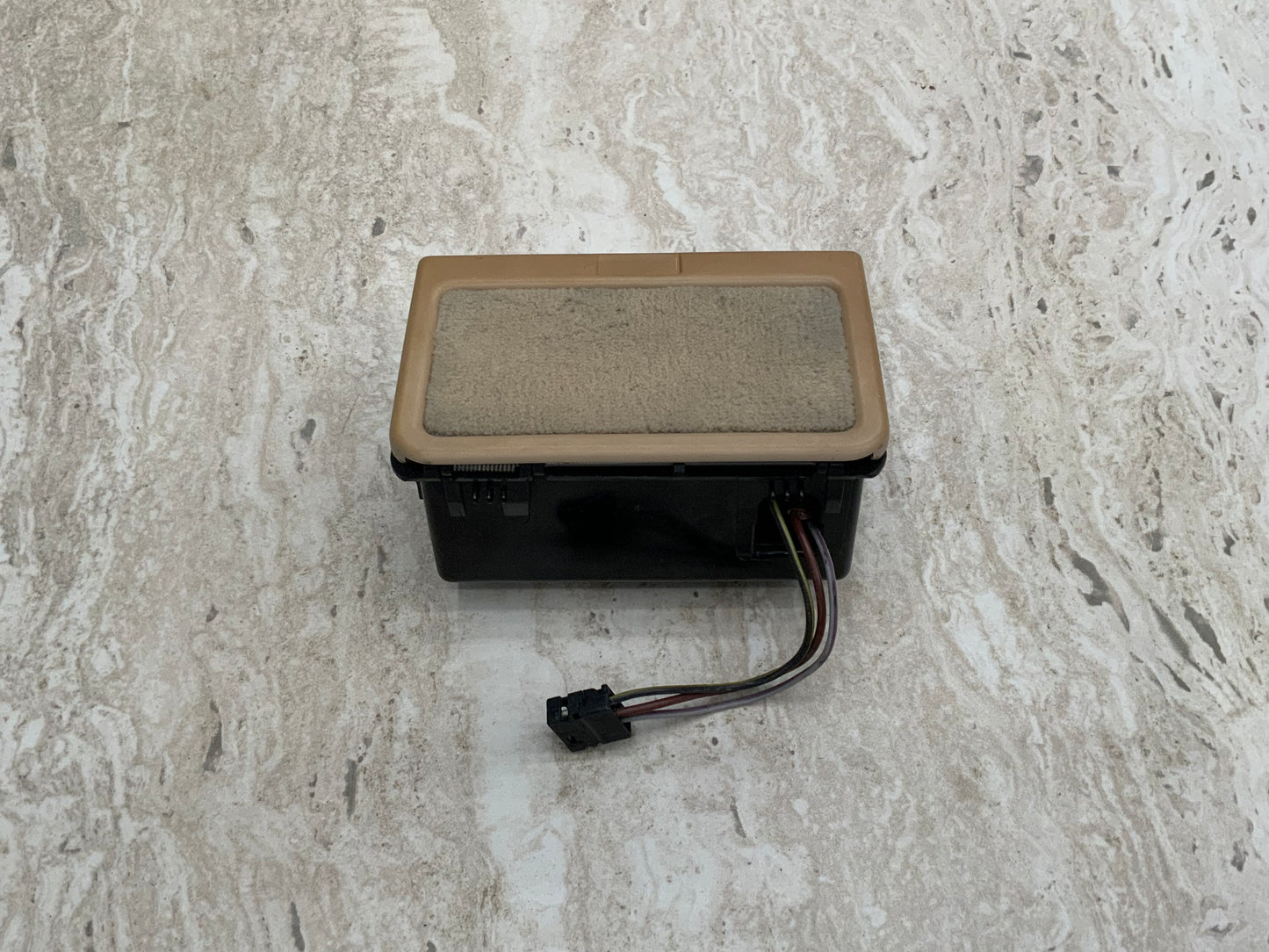 OEM Used Mercedes w140 S-class rear left/right door ashtray in color beige #254-1