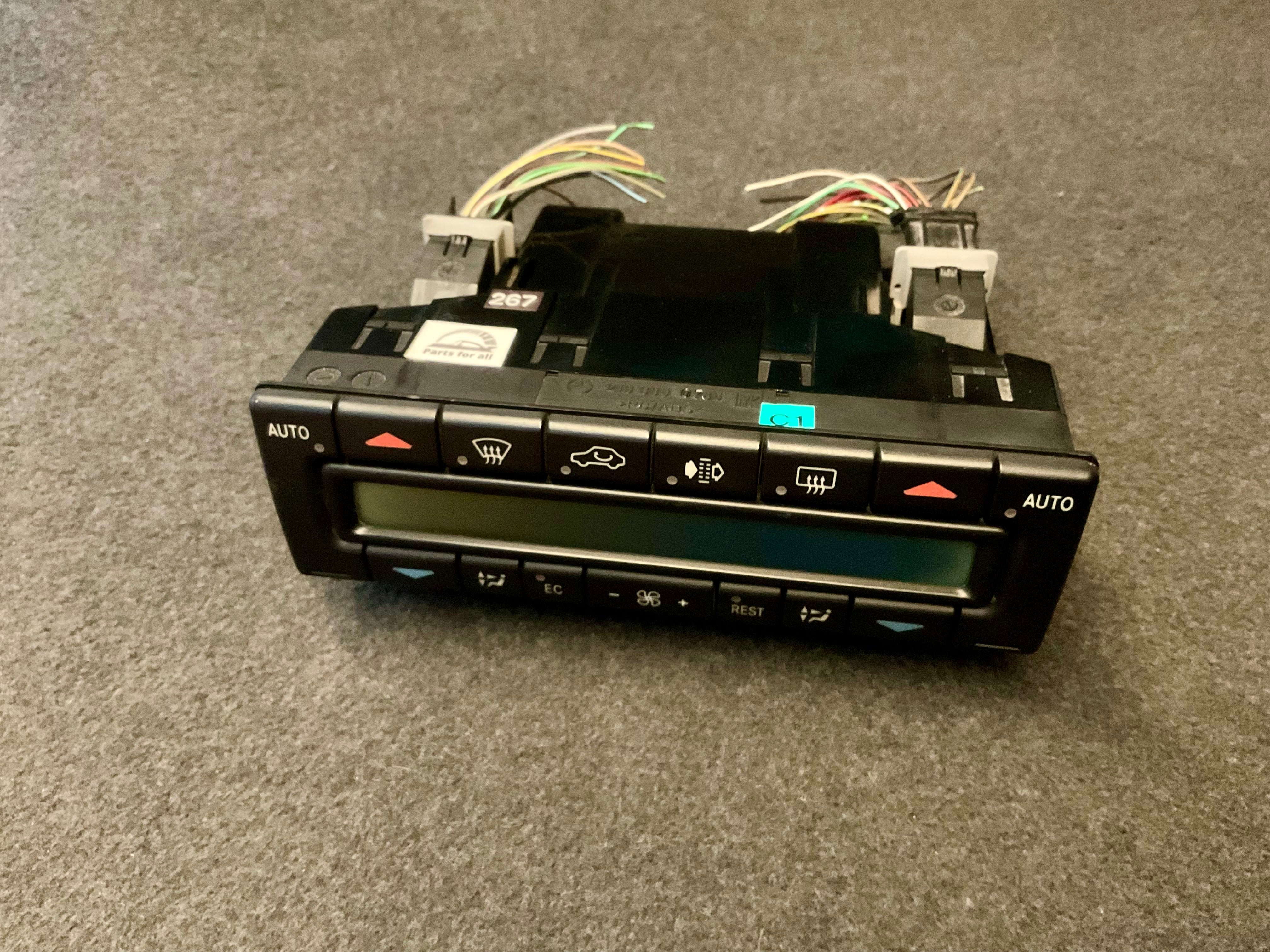 OEM Used Mercedes W140/W210 S-class/E-class Climate control module uni ...