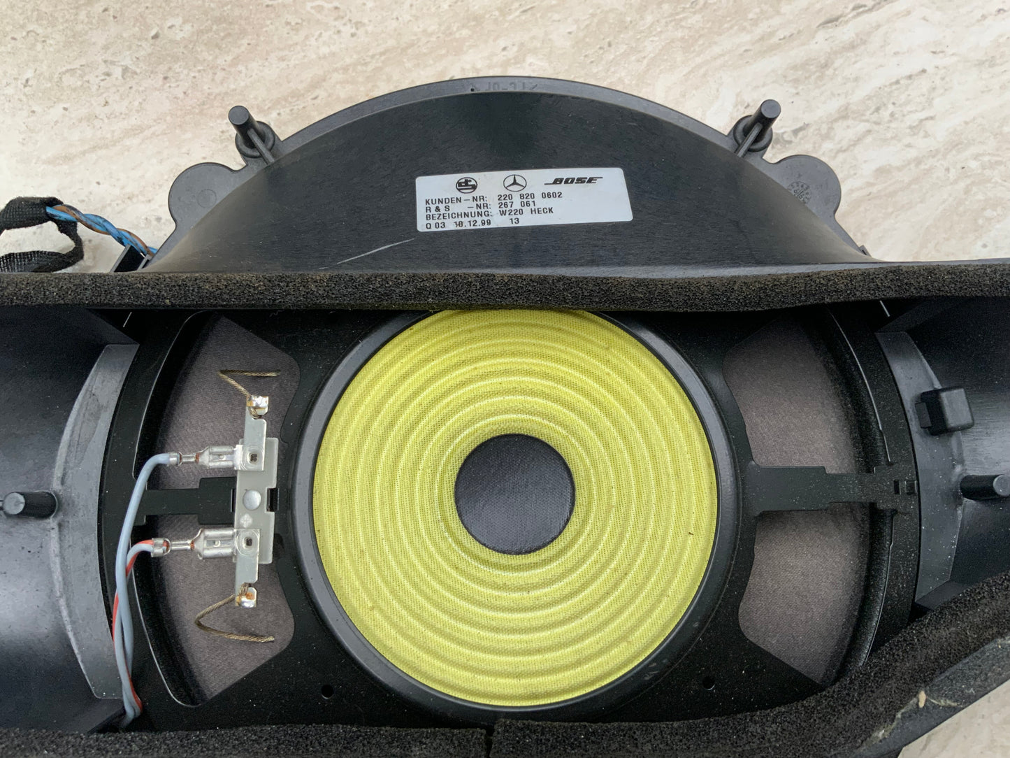 OEM Used Mercedes W220 S-class subwoofer A2208200602 #403