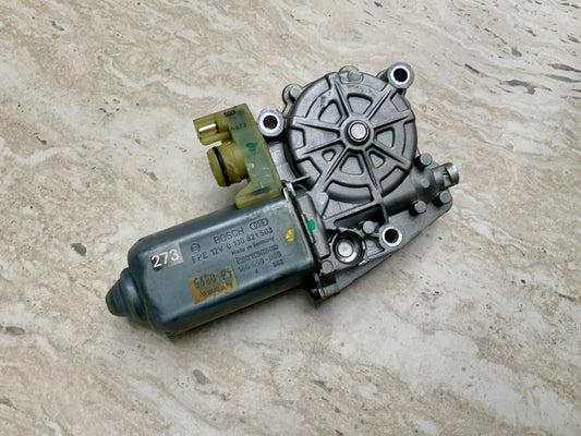 OEM Used Mercedes W140 S-class window regulator motor front right window 0130821503 #273-1