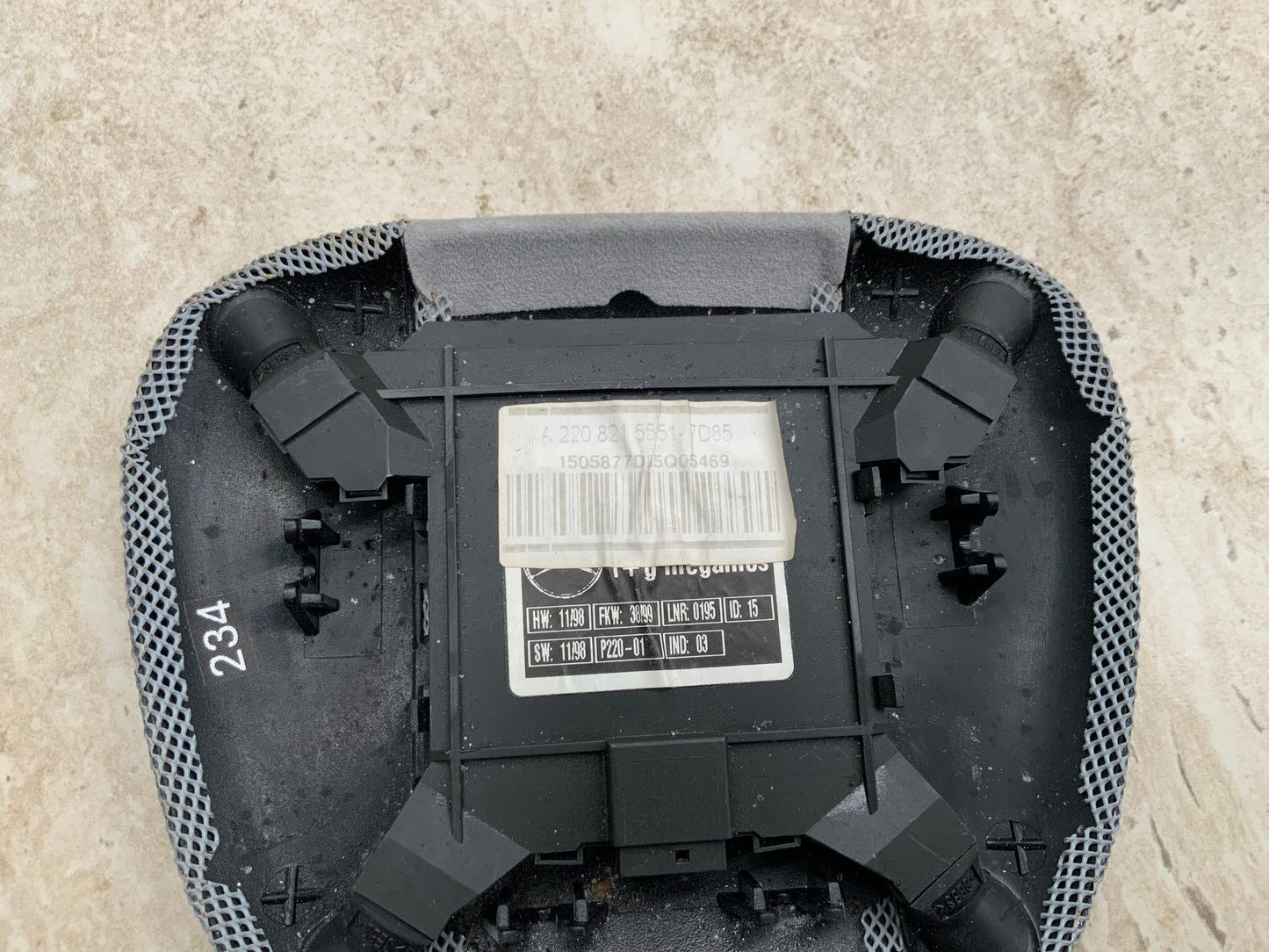 OEM Used Mercedes W220 S-class Interior motion alarm sensor A2208215551 #234-1