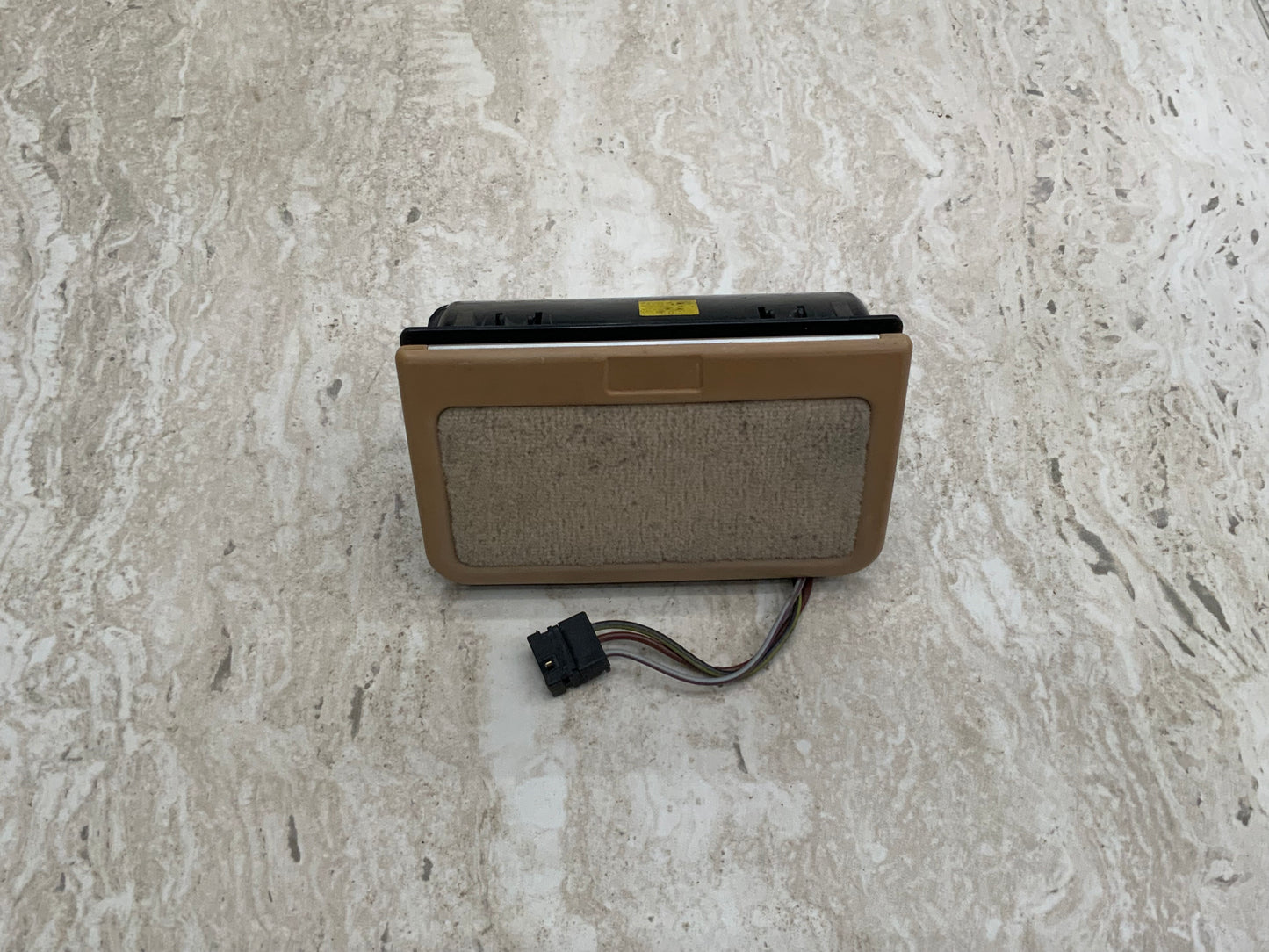 OEM Used Mercedes w140 S-class rear left/right door ashtray in color beige #254-1