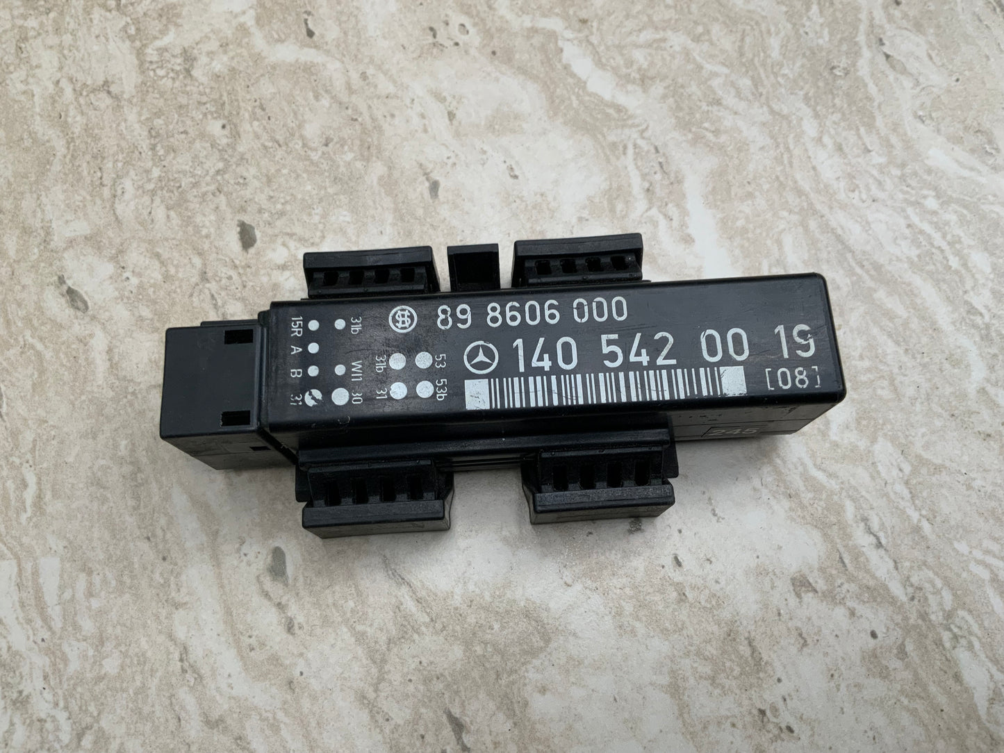 OEM Used Mercedes W140/C140 S-class windshield wiper relay/module A1405420015 #245