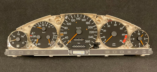OEM Used Mercedes W140/C140 Speedometer/instrument-cluster for S-class and CL-class A1405400548 #106