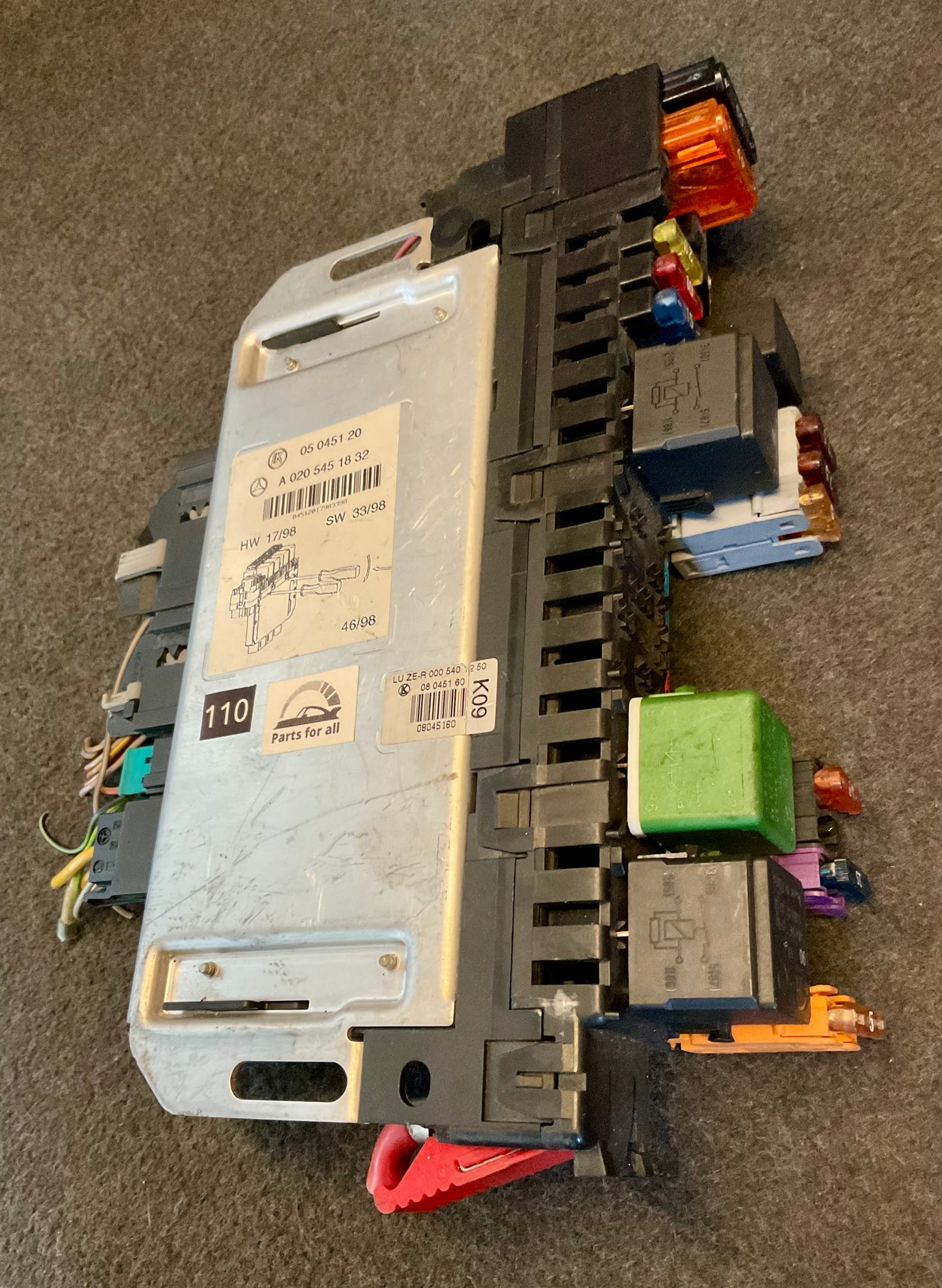 OEM Used Mercedes S-class W220/C215 S600 SAM module A0205451832 #110